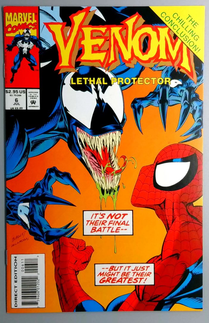 Venom: Lethal Protector #6 NM Marvel 1993