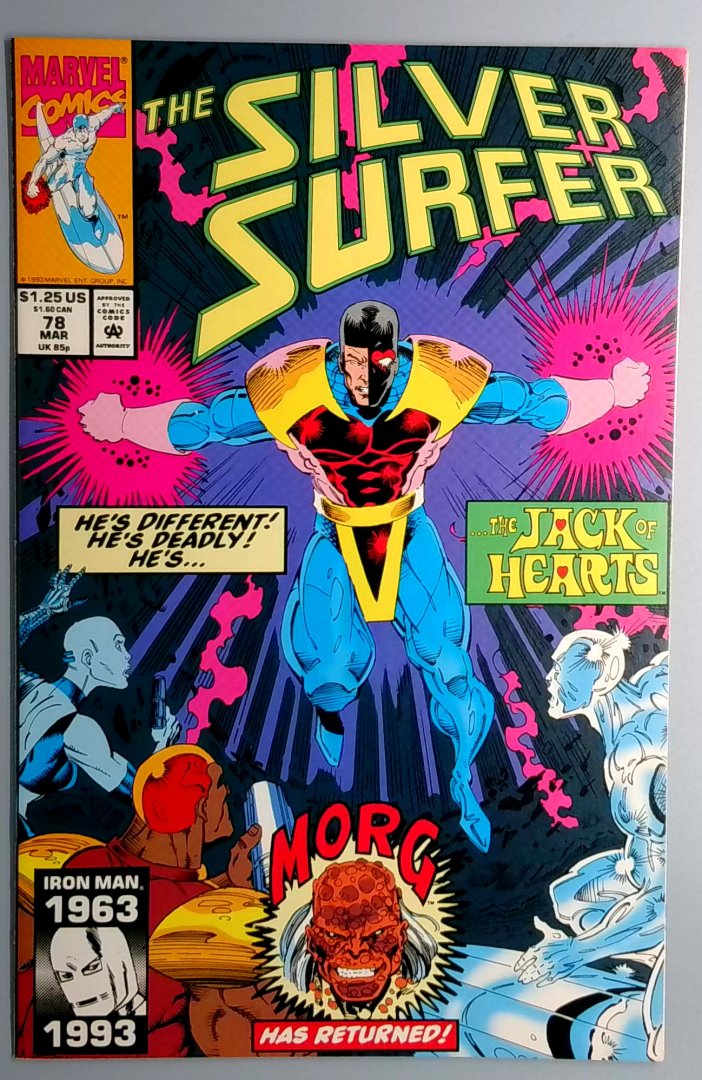 Silver Surfer #78 NM- Marvel 1993