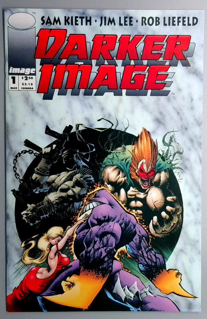 Darker Image #1 VF/NM 1st Appearance of the Maxx Direct Edition Image 1993