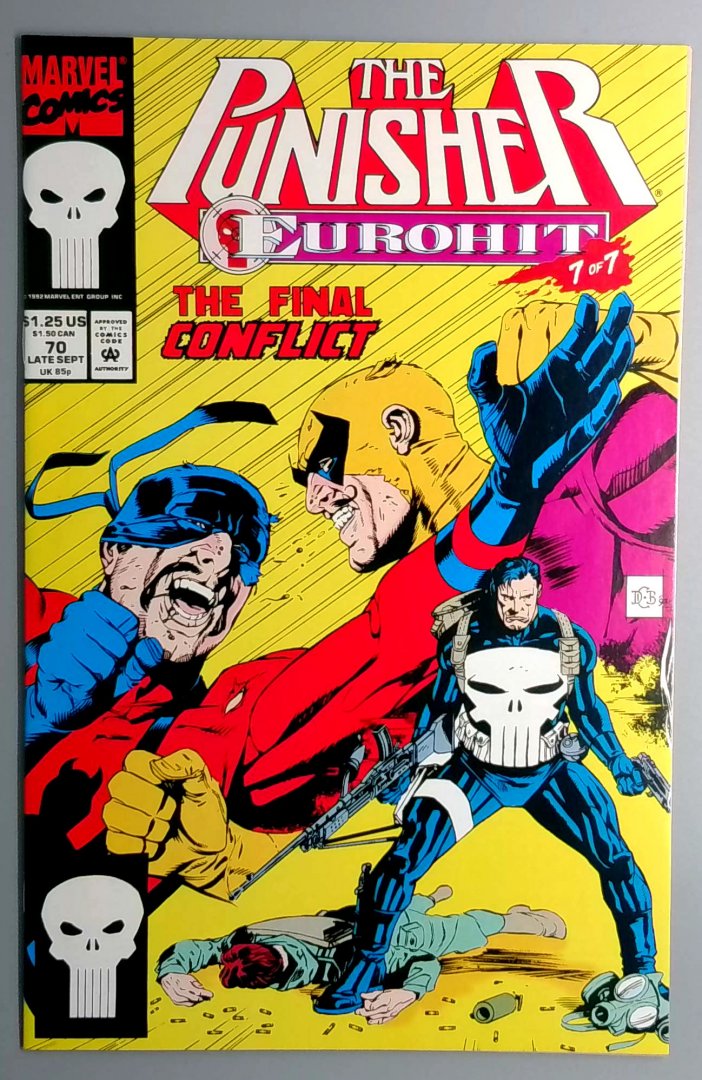 Punisher #70 NM- Marvel 1992