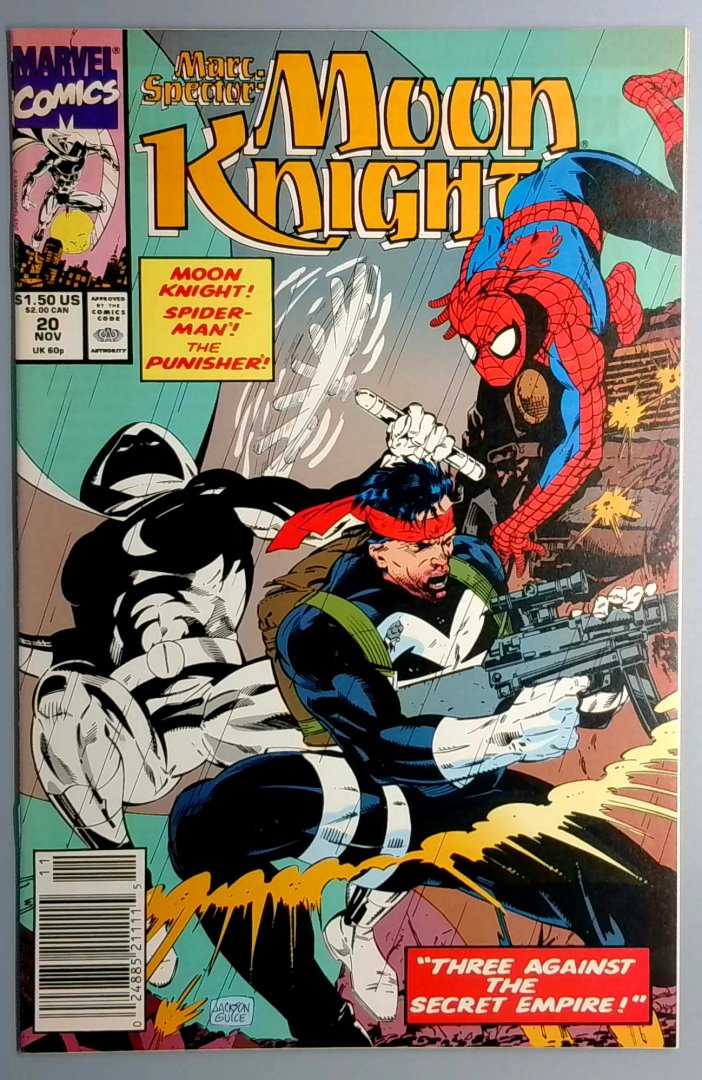 Marc Spector: Moon Knight #20 NM NEWSSTAND Marvel 1990