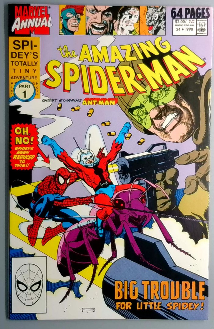 Amazing Spider-Man Annual #24 NM- Marvel 1990
