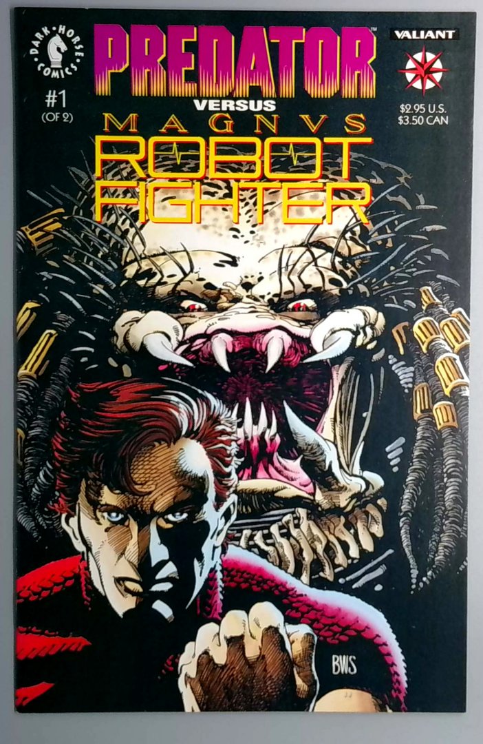 Predator Vs. Magnus, Robot Fighter #1 NM Dark Horse 1992