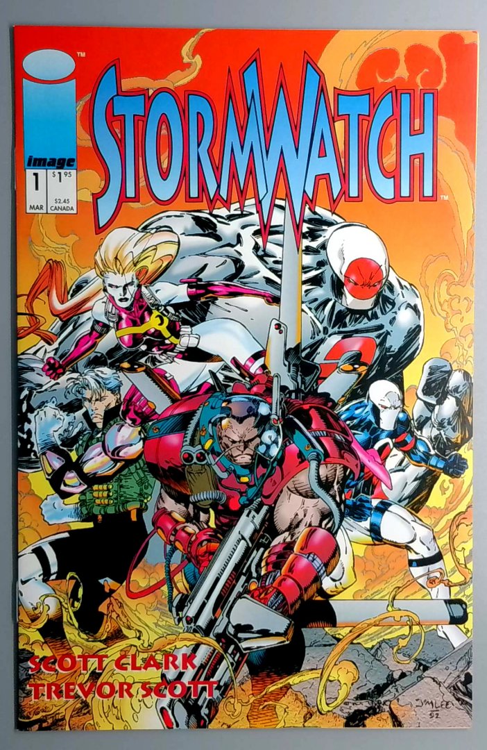 Stormwatch #1 NM 1st Team Appearance of Stormwatch: Battalion IMAGE 1993