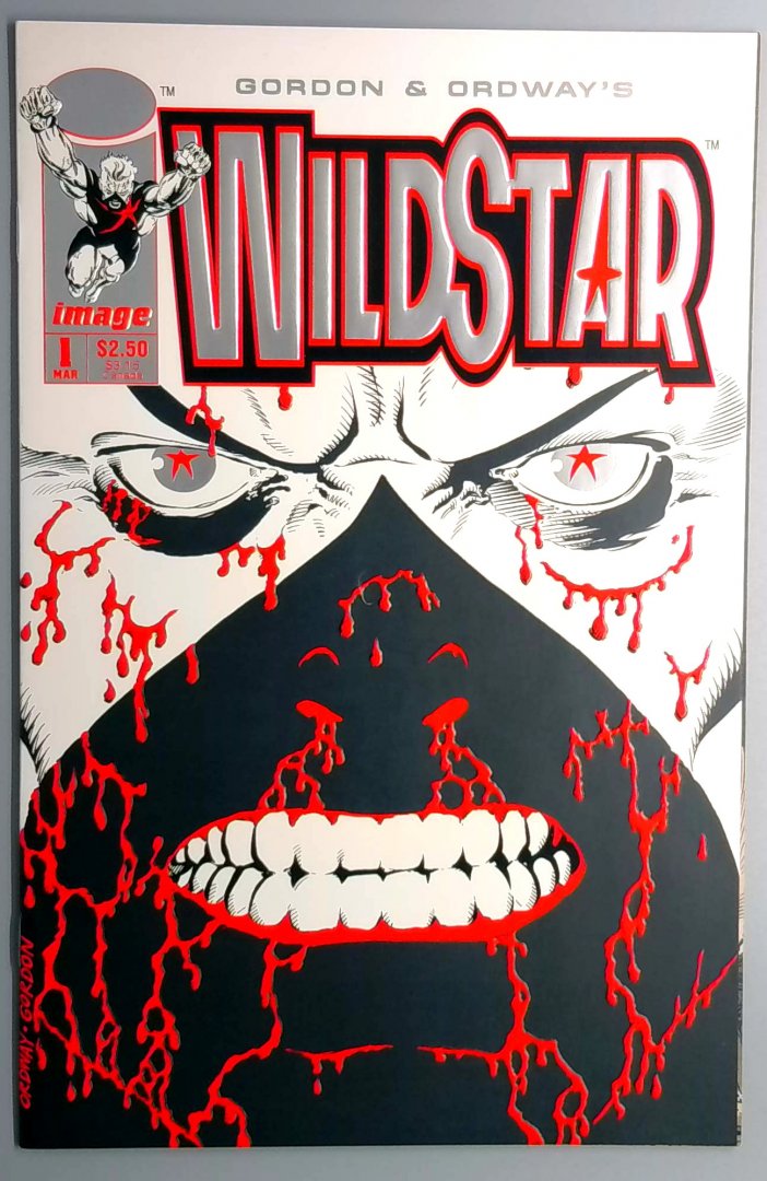 Wildstar: Sky Zero #1 NM Embossed with Silver Ink Image 1993