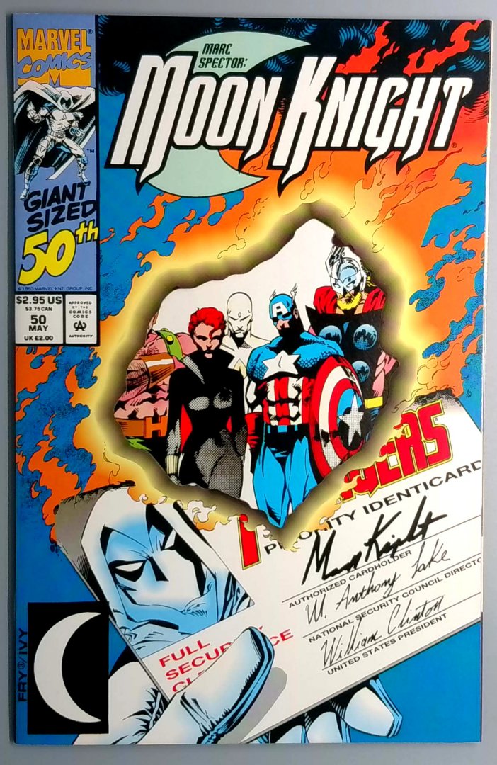 Marc Spector: Moon Knight #50 NM Marvel 1993