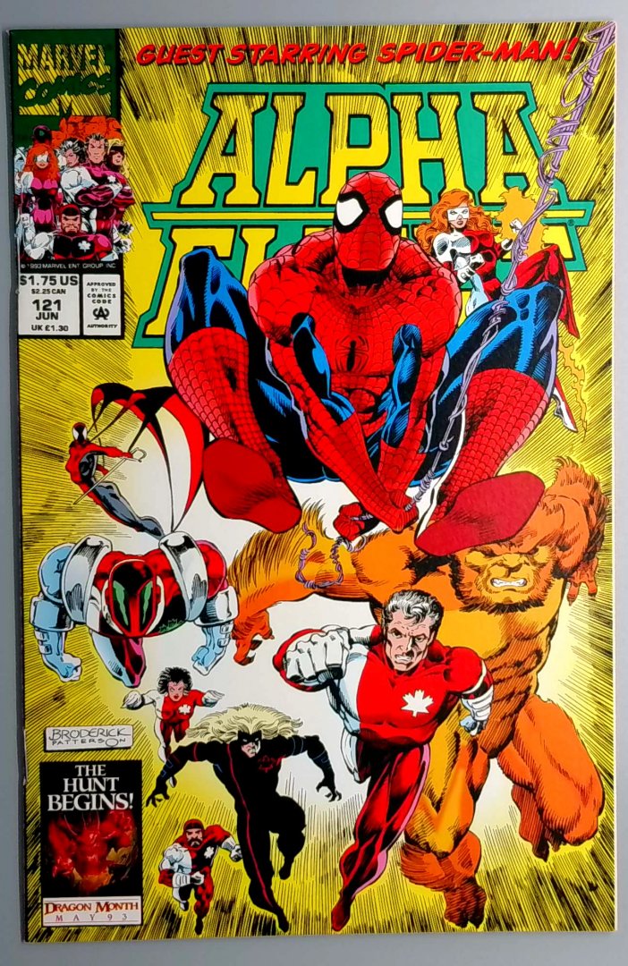Alpha Flight #121 NM Marvel 1993