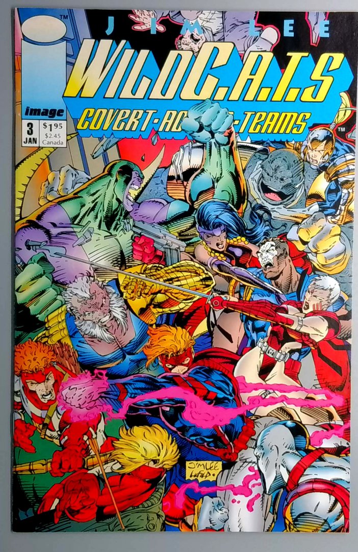 Wildc.a.t.s. Covert Action Teams #3 NM  Image 1992