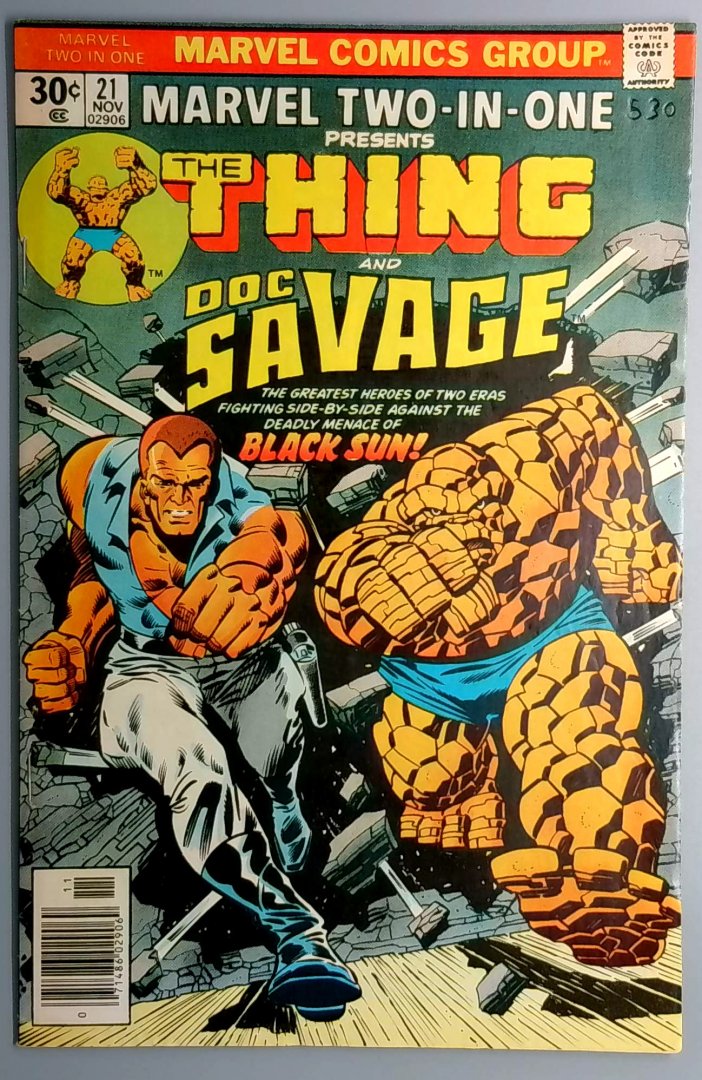 Marvel Two-In-One #21 FN- Marvel 1976