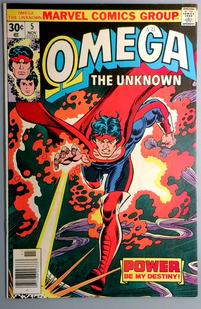 Omega the Unknown #5 VF Marvel 1976