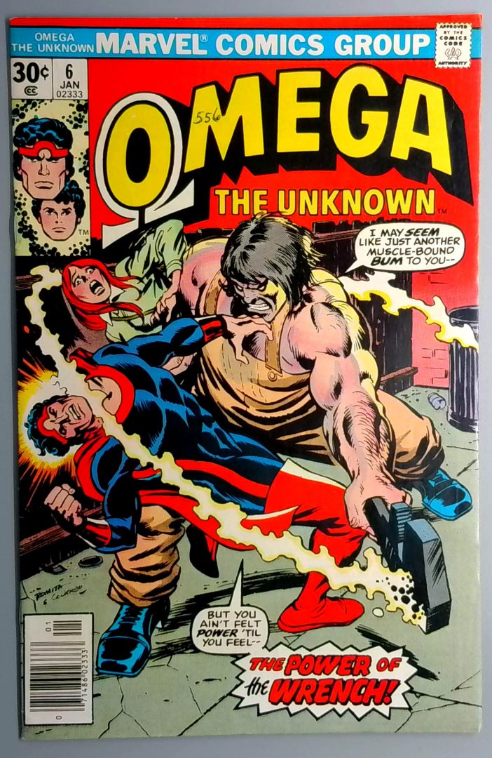Omega the Unknown #6 VF Marvel 1977