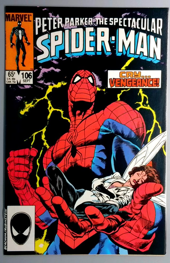 Spectacular Spider-Man #106 NM- Marvel 1985