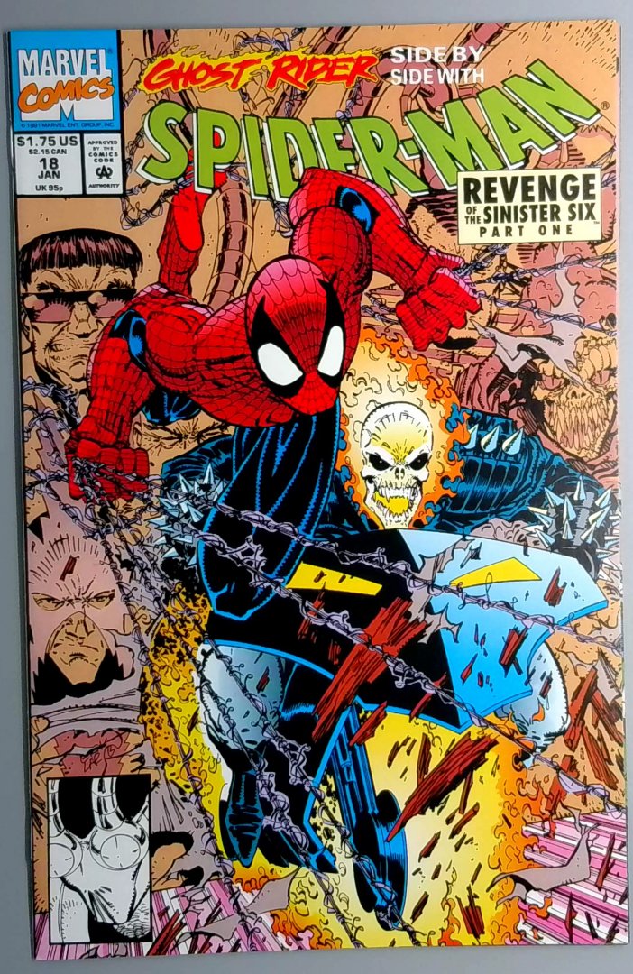 Spider-Man #18 NM Marvel 1992 COPY2