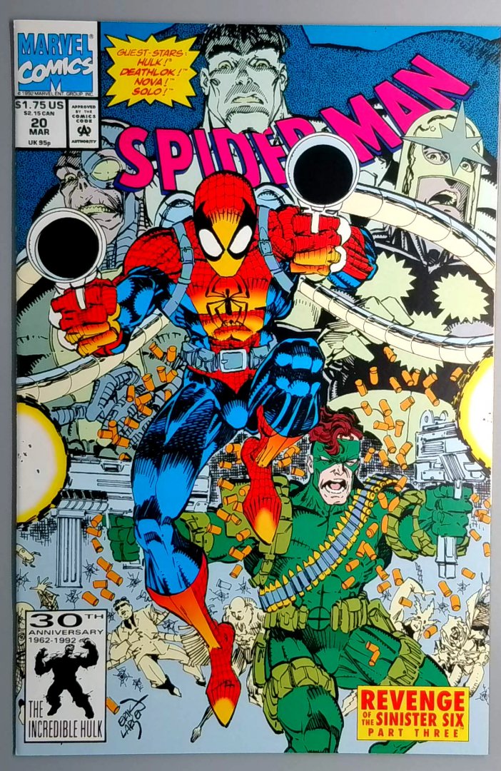 Spider-Man #20 NM Marvel 1992