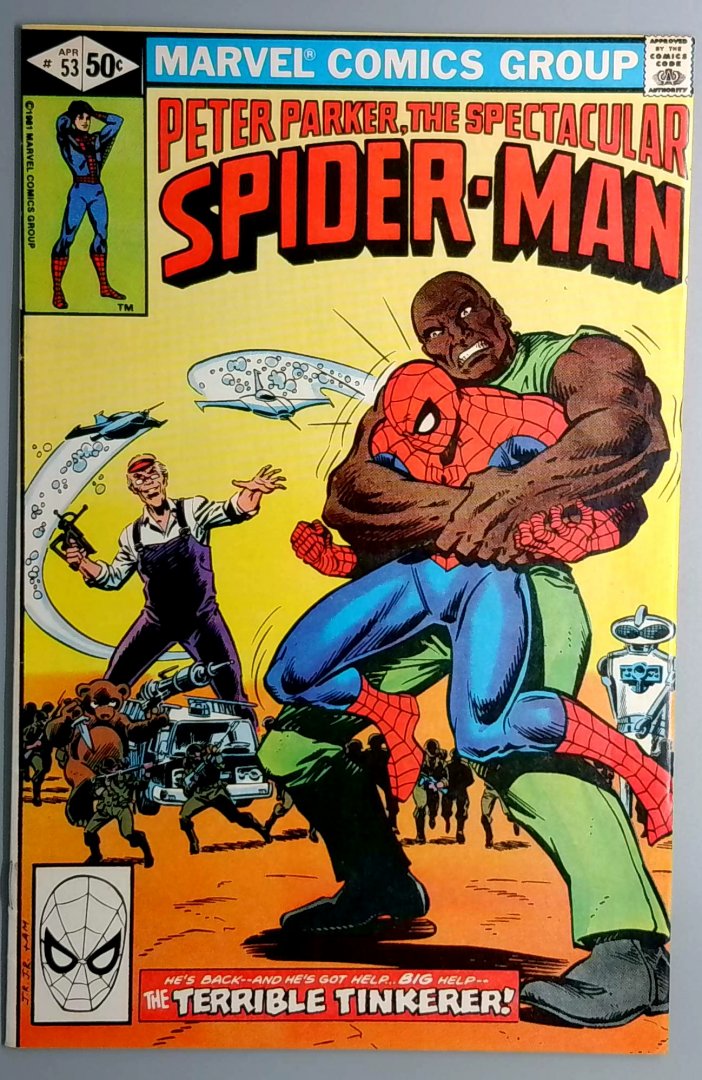 Spectacular Spider-Man #53 VF+ Marvel 1981