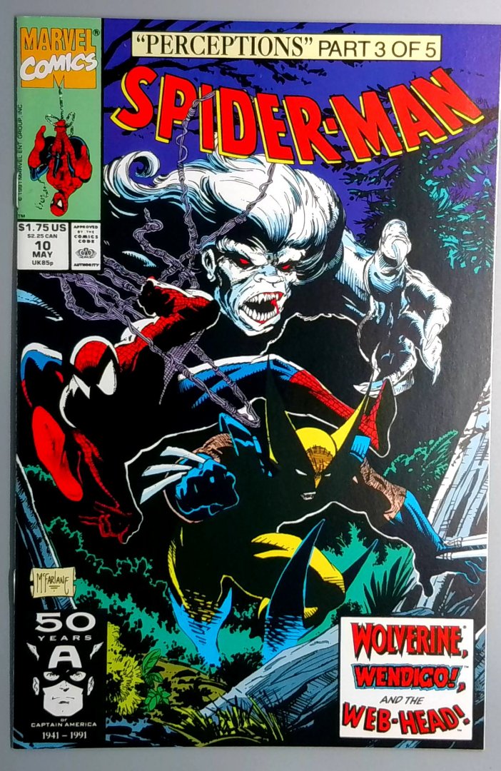 Spider-Man #10 NM McFarlane Marvel 1991