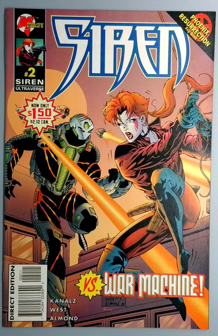 Siren #2 NM Malibu 1995