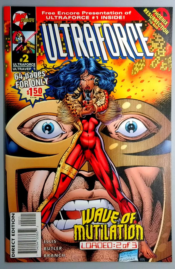 Ultraforce #2 NM Malibu 1995