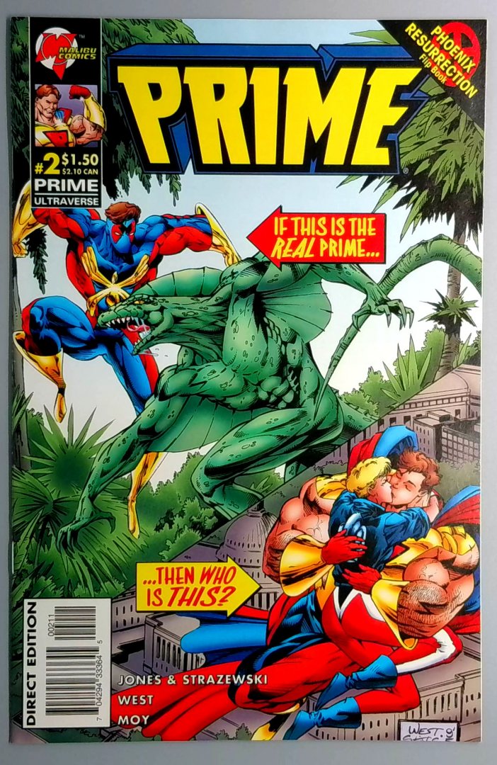 Prime #2 NM Malibu 1995