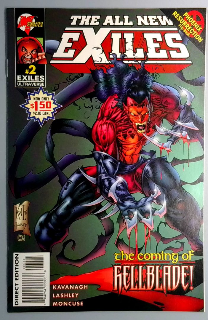 All New Exiles #2 Malibu 1995