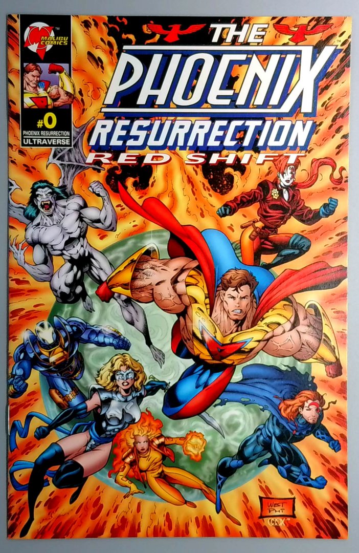 The Phoenix Resurrection: Red Shift - Ultraverse #1 NM Malibu 1995