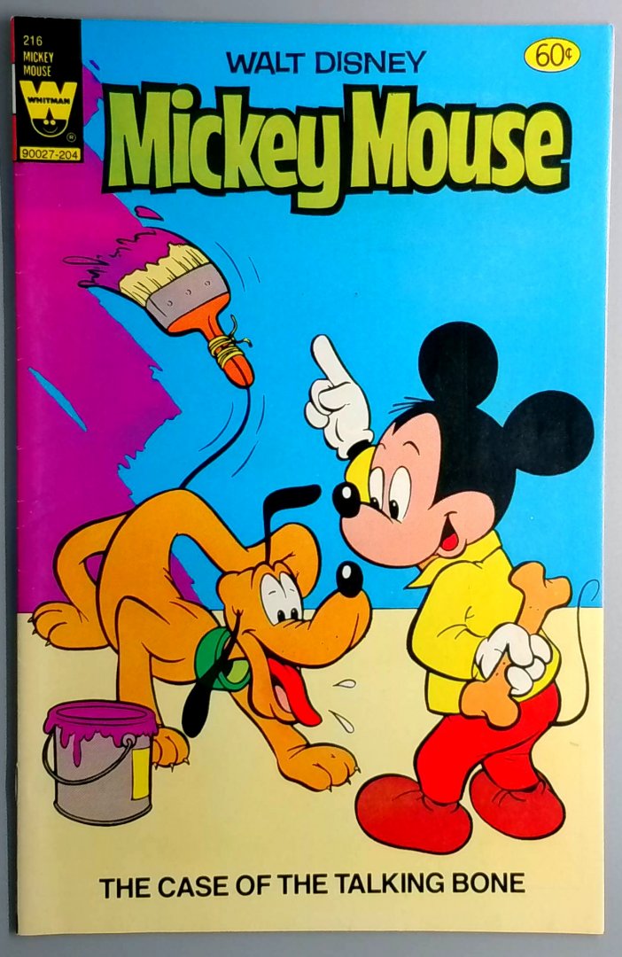 Mickey Mouse #216 The Case of the Talking Bone - Disney