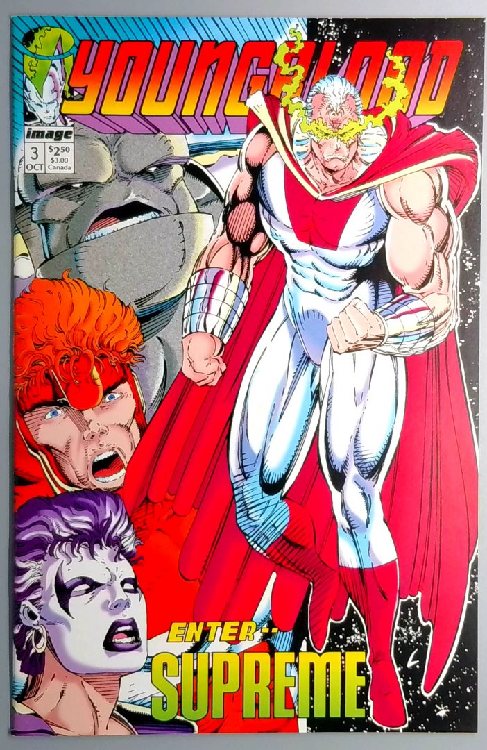 Youngblood #3 NM 1st Appearance of Supreme Image 1992