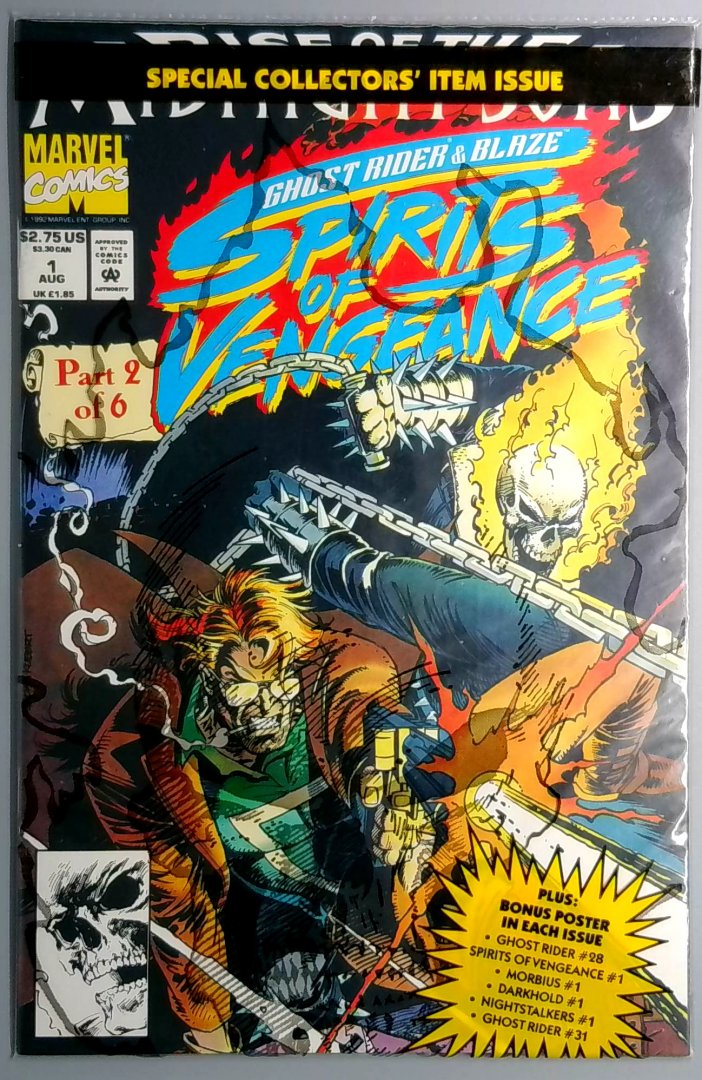 Ghost Rider / Blaze: Spirits of Vengeance #1 NM Marvel 1993