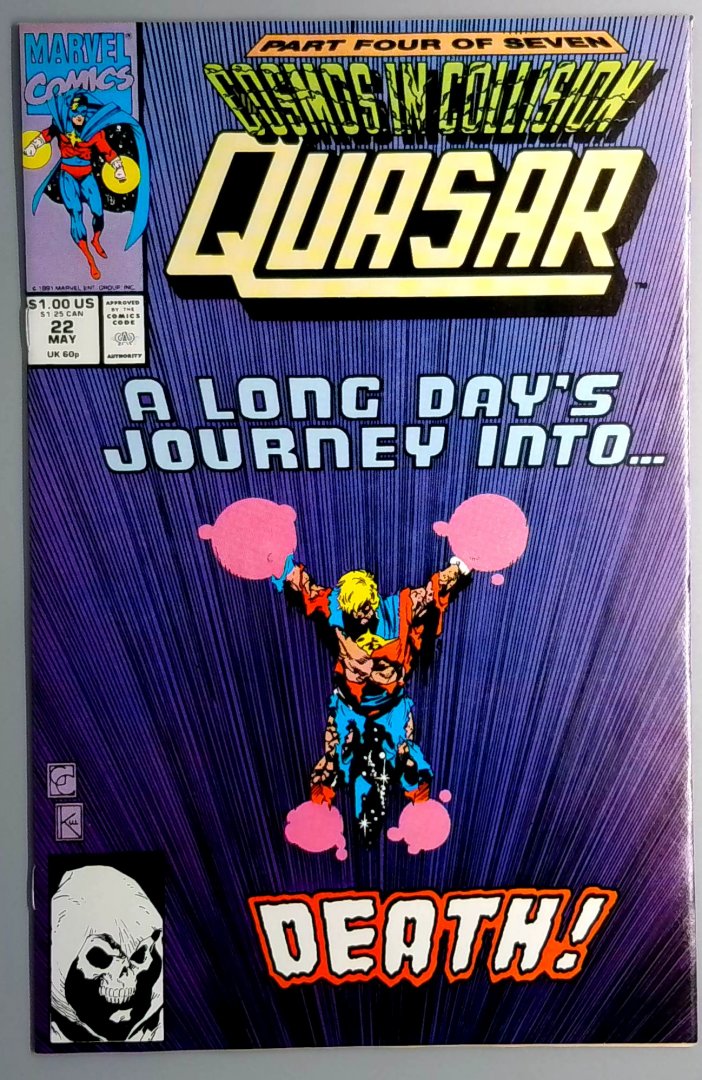 Quasar #22 VF Marvel - 1991