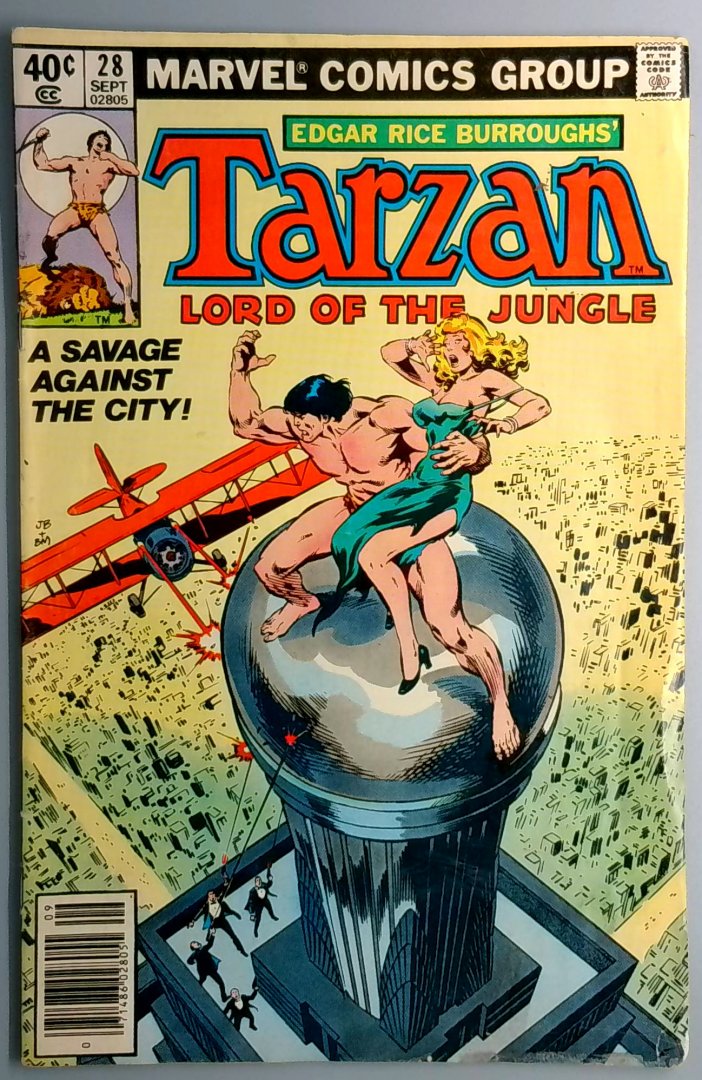 Tarzan #28 Direct Edition Marvel 1952