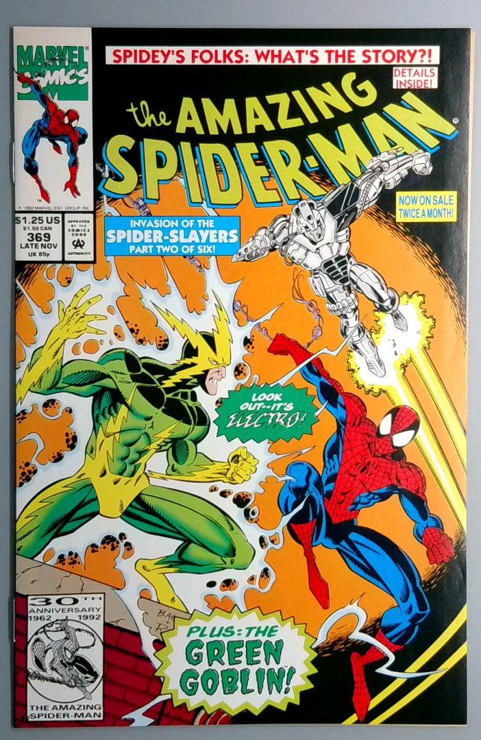 Amazing Spider-Man #369 NM Marvel 1992