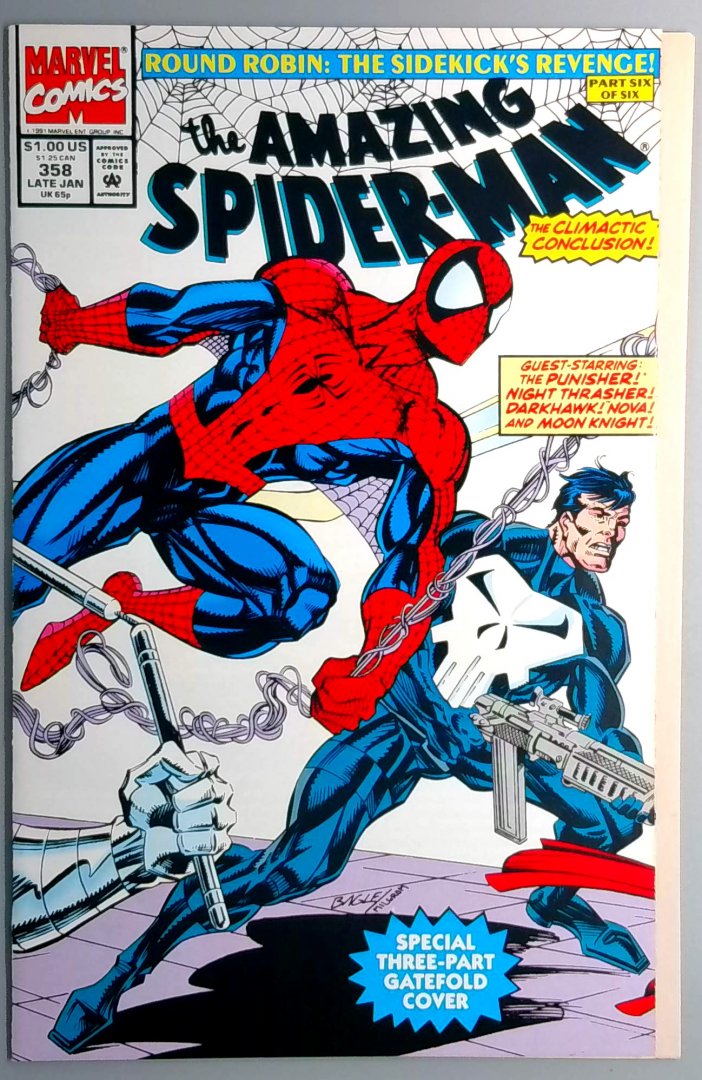 Amazing Spider-Man #358 NM- Marvel 1992