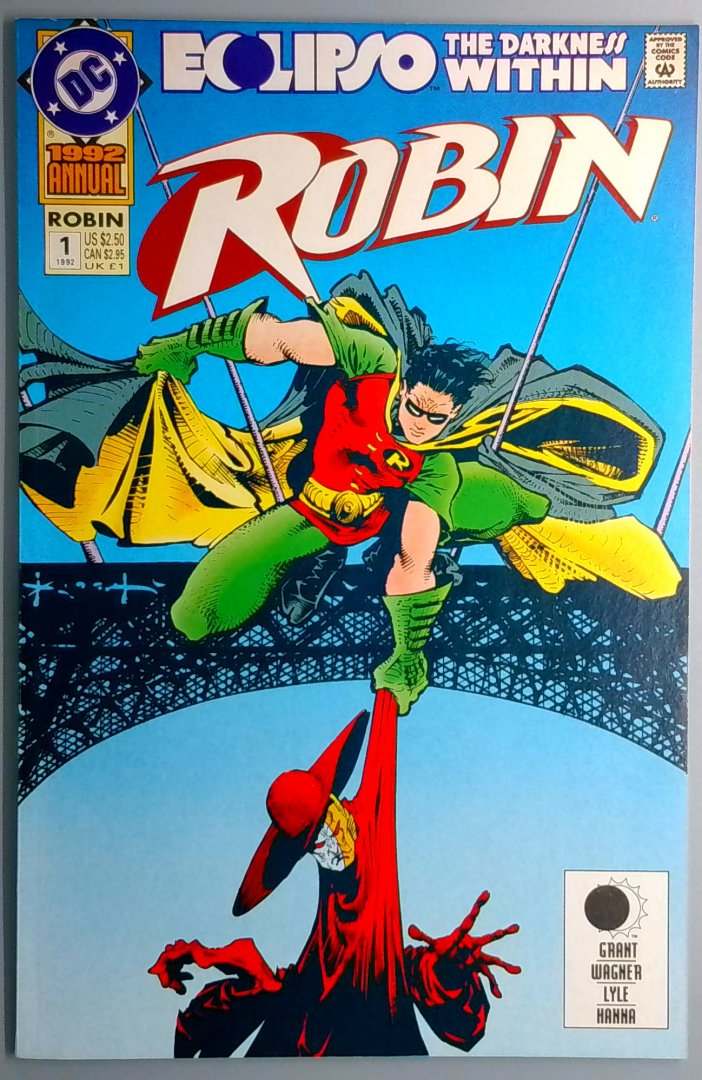 Robin Annual #1 VF/NM Part 12: Eclipso the Darkness Within DC 1992