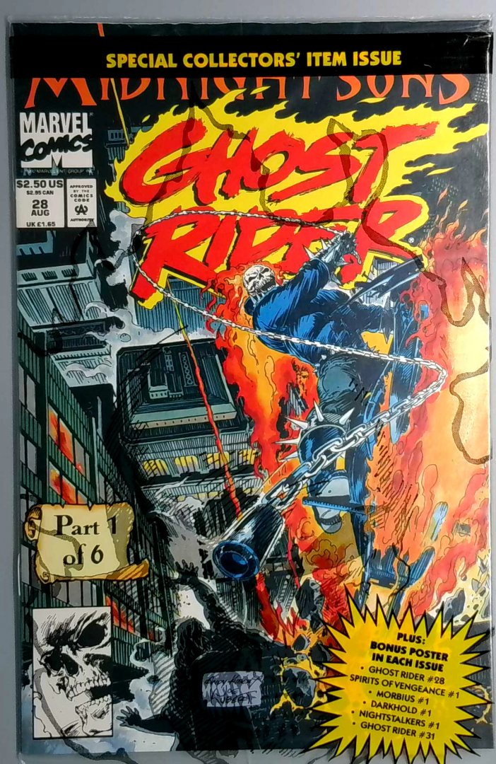Ghost Rider #28 NM 1st Appearance of Lilith Marvel 1992