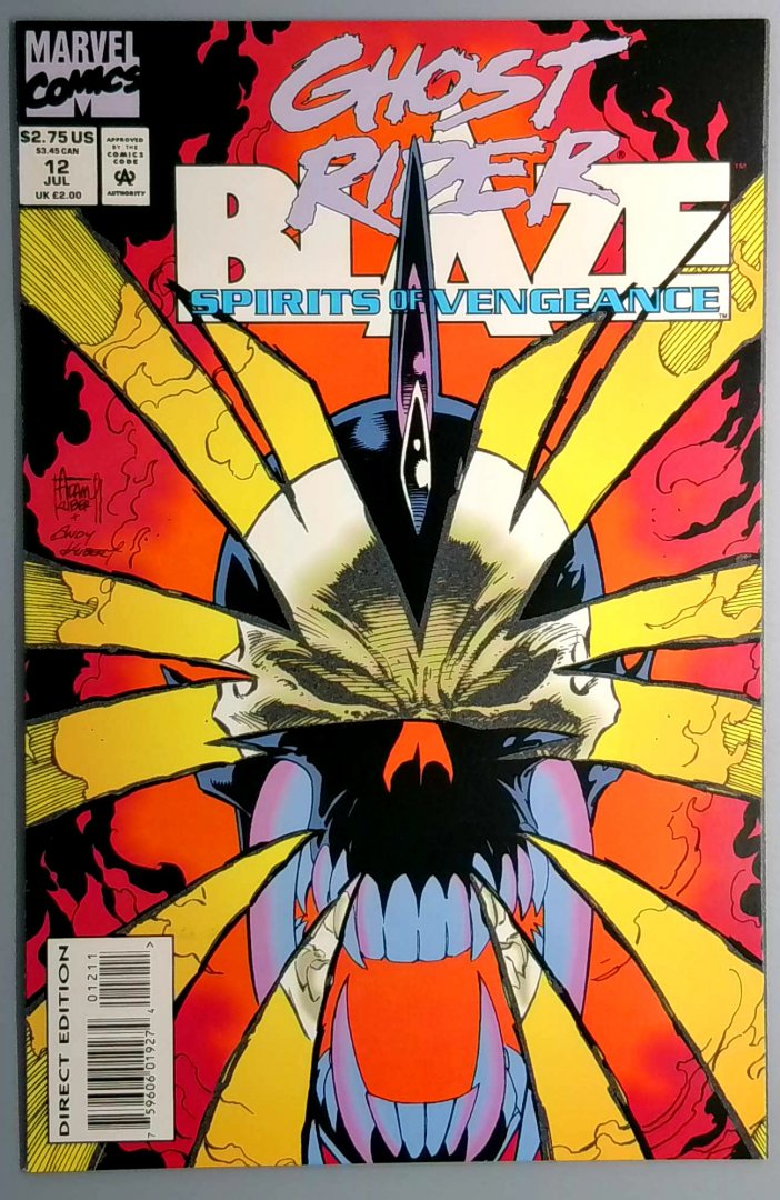 Ghost Rider / Blaze: Spirits of Vengeance #12  NM Marvel 1993