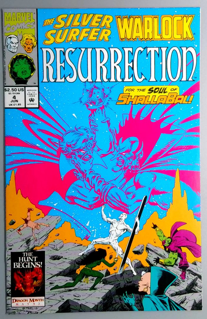 Silver Surfer & Warlock: Resurrection #4 Marvel Comics 1993