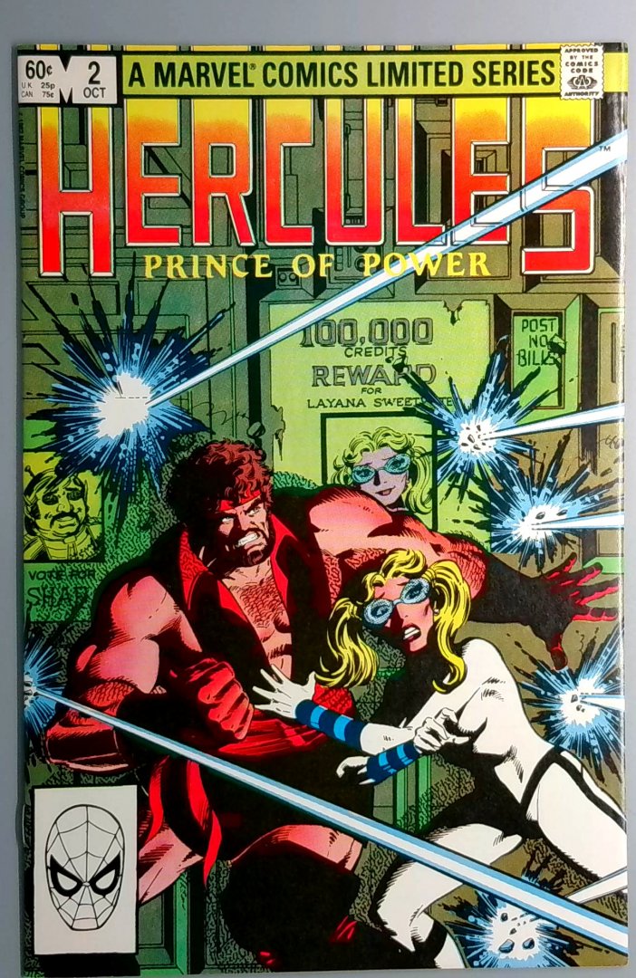 Hercules, Prince of Power #2 NM- Marvel 1984