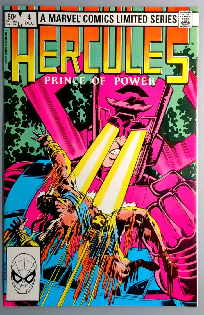 Hercules, Prince of Power #4 NM Marvel 1984