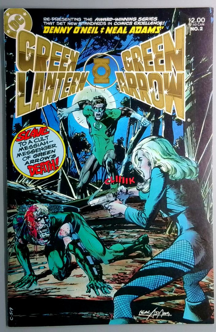 Green Lantern/green Arrow #2 NM- DC 1983