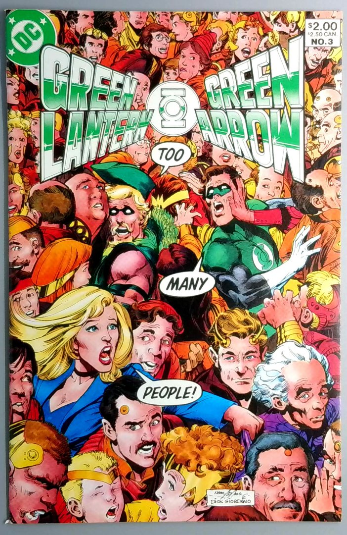 Green Lantern/green Arrow #3 NM DC 1983