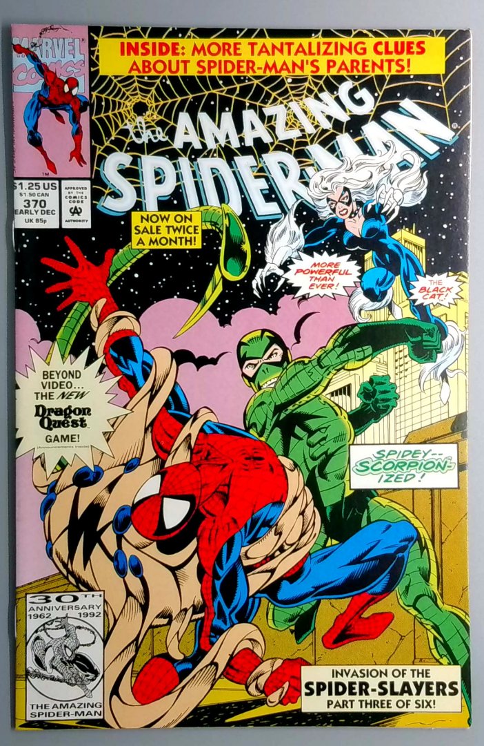 Amazing Spider-Man #370 VF/NM Marvel 1992