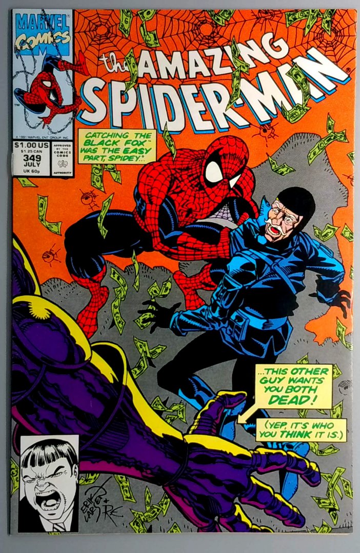 Amazing Spider-Man #349 NM Marvel 1991