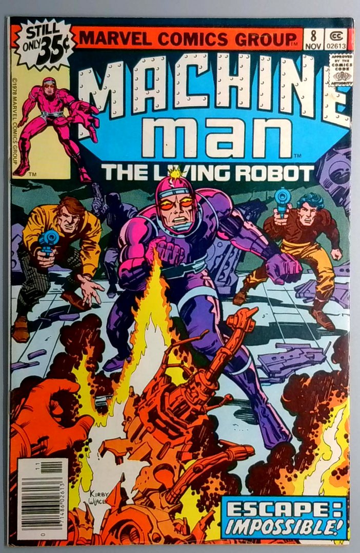 Machine Man #8 Marvel 1978