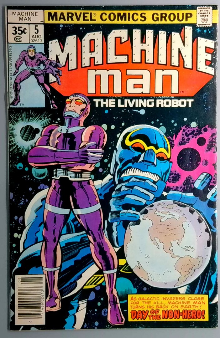 Machine Man #5 FN Marvel 1978