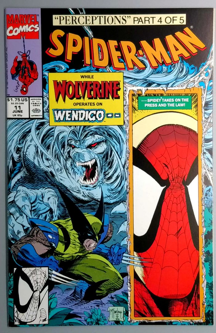 Spider-Man #11 NM Marvel 1991