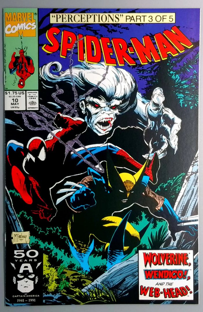 Spider-Man #10 NM Marvel 1991