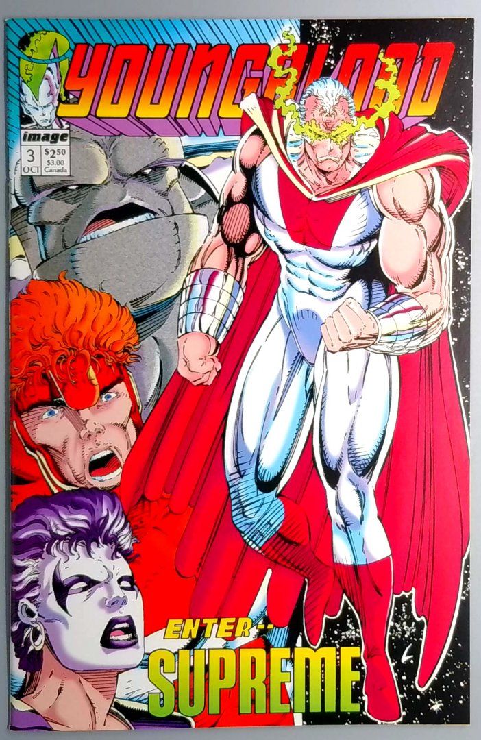 Youngblood #3 NM- 1st Appearance of Supreme Image 1992