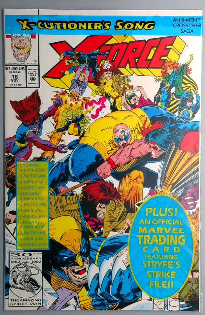 X-Force #16 NM Marvel 1992