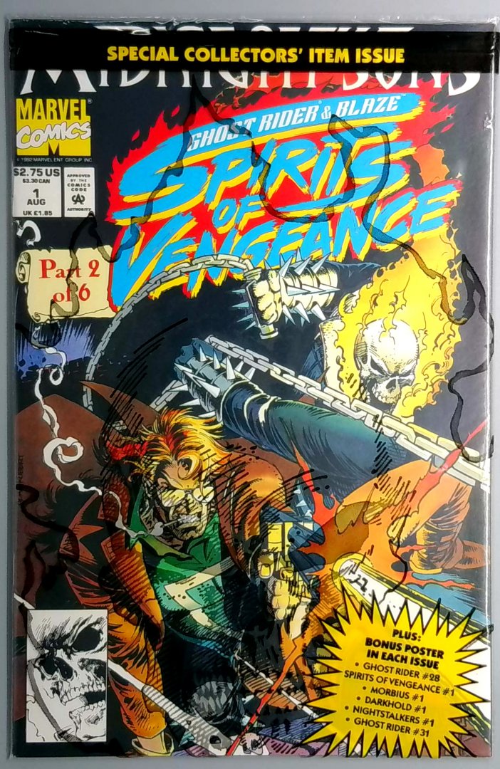 Ghost Rider/Blaze: Spirits of Vengeance #1 NM MARVEL 1993