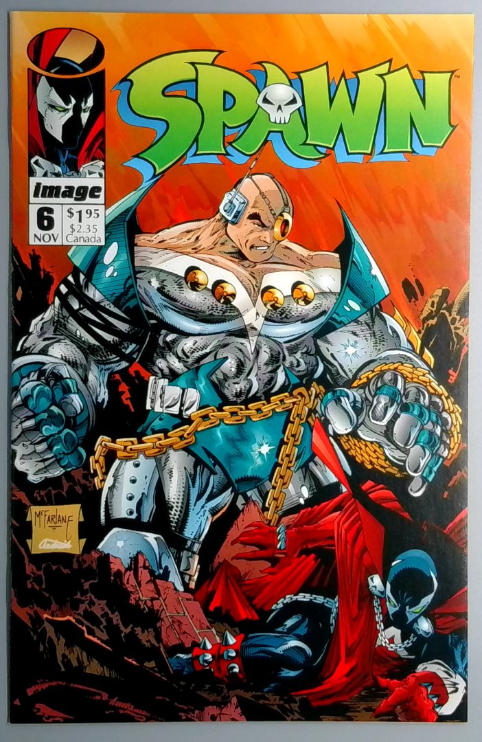 Spawn #6 NM 1st Appearance of Tony Twist Image 1992